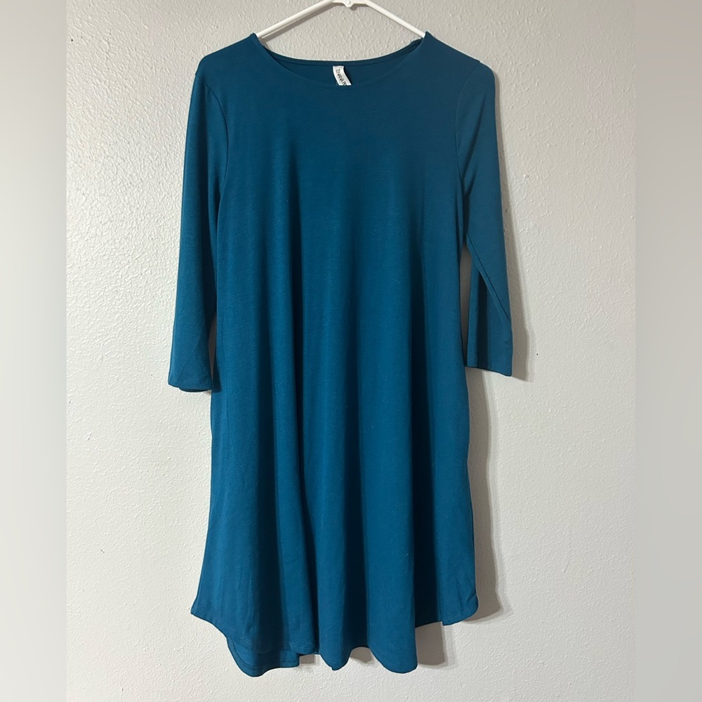 Turquoise dress
